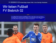 Tablet Screenshot of biebrich02.de